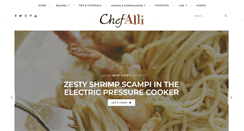 Desktop Screenshot of chefalli.com